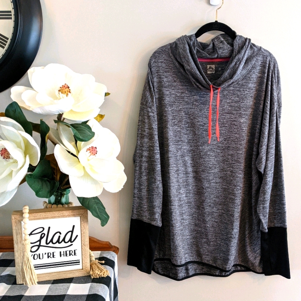 RBX Cowl Neck Long Sleeve